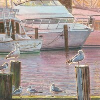 Wes Siegrist, Sunrise at the Marina, Copyright © 2014