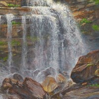 Wes Siegrist, Upper Section of Whitewater Falls, Copyright © 2014