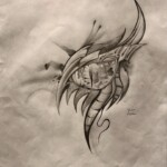 Dragon's Eye by Thomas Barnes, pencil, 10th Grade, Mark Twain High School, 2020, NFS