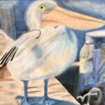 Watchful Eye by Madison Meyer, chalk pastel, 11th grade, Fort Madison High School, 2021, NFS