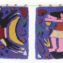 Goodnight Coco, Goodnight Moon, tufted rug, 2020, $500