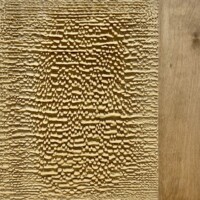 Merit Award, "Meditation in Orchre", Joe Conover, hot wax (encaustic), 2020, $250