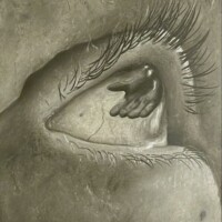 Special Recognition, Lucas Dotson, Heavens Hand, charcoal, Quincy Senior High School, 12 grade